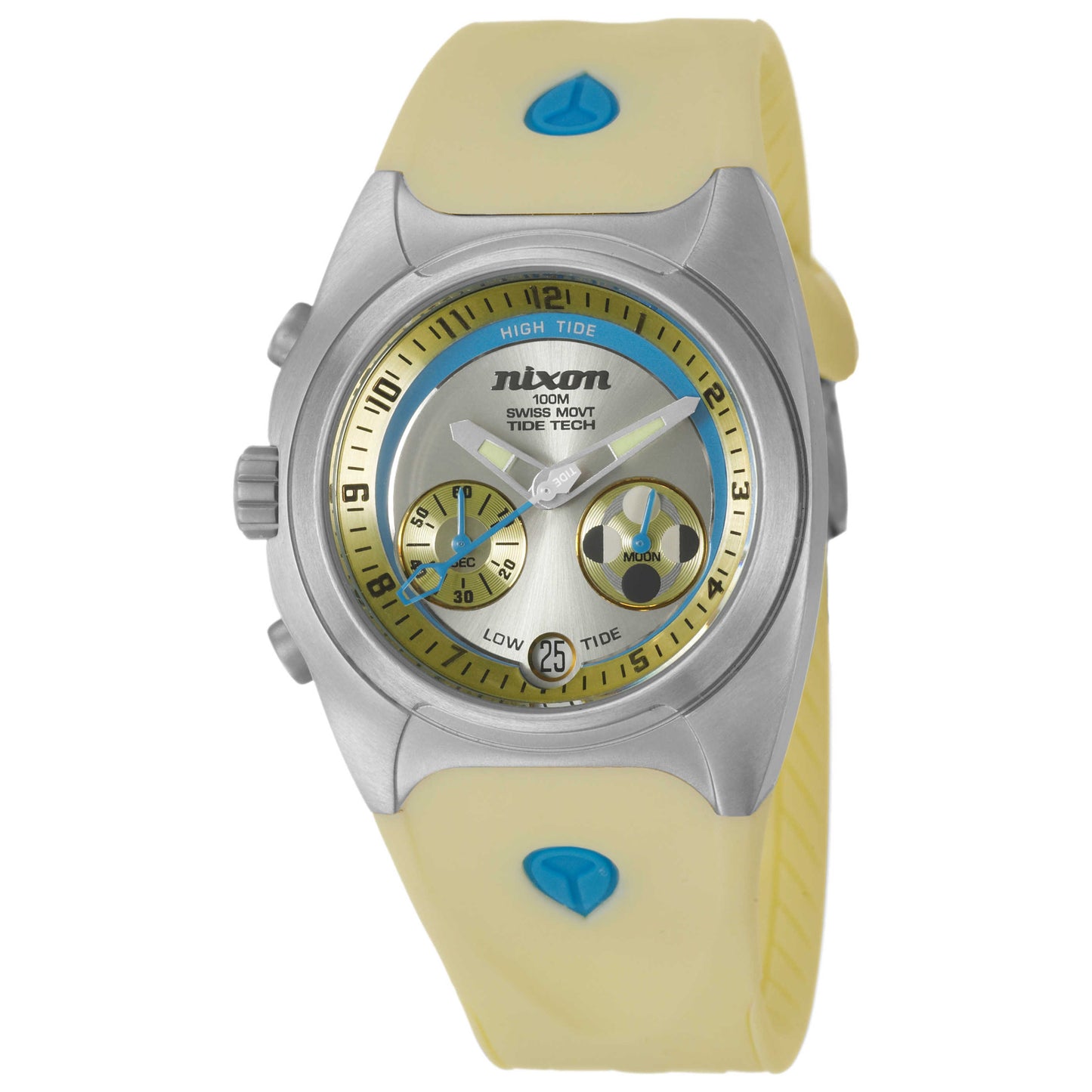 Front view of Nixon The Small Channel Women's Swiss Quartz (Battery-Powered) Watch A495171-00