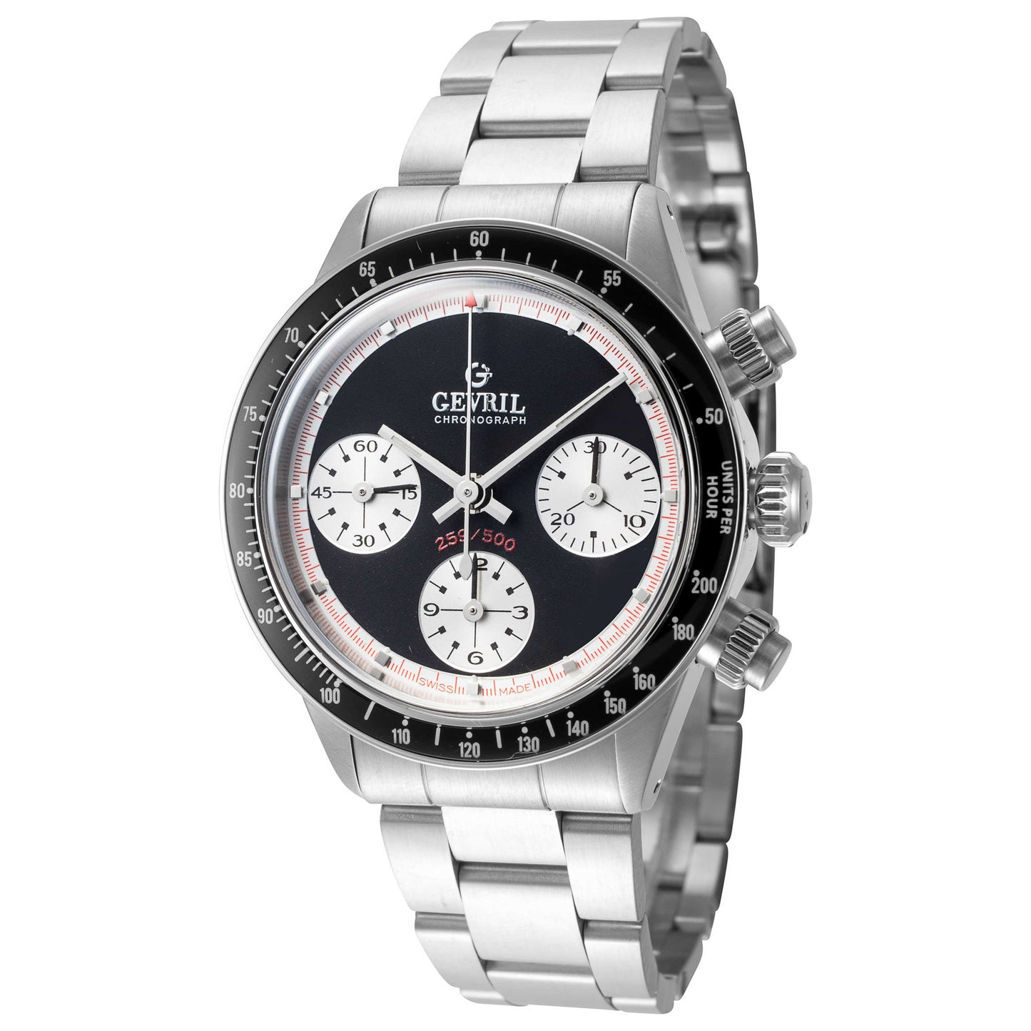 Front view of Gevril Tribeca Men's Automatic Watch A508ANAA-NA-BMA5