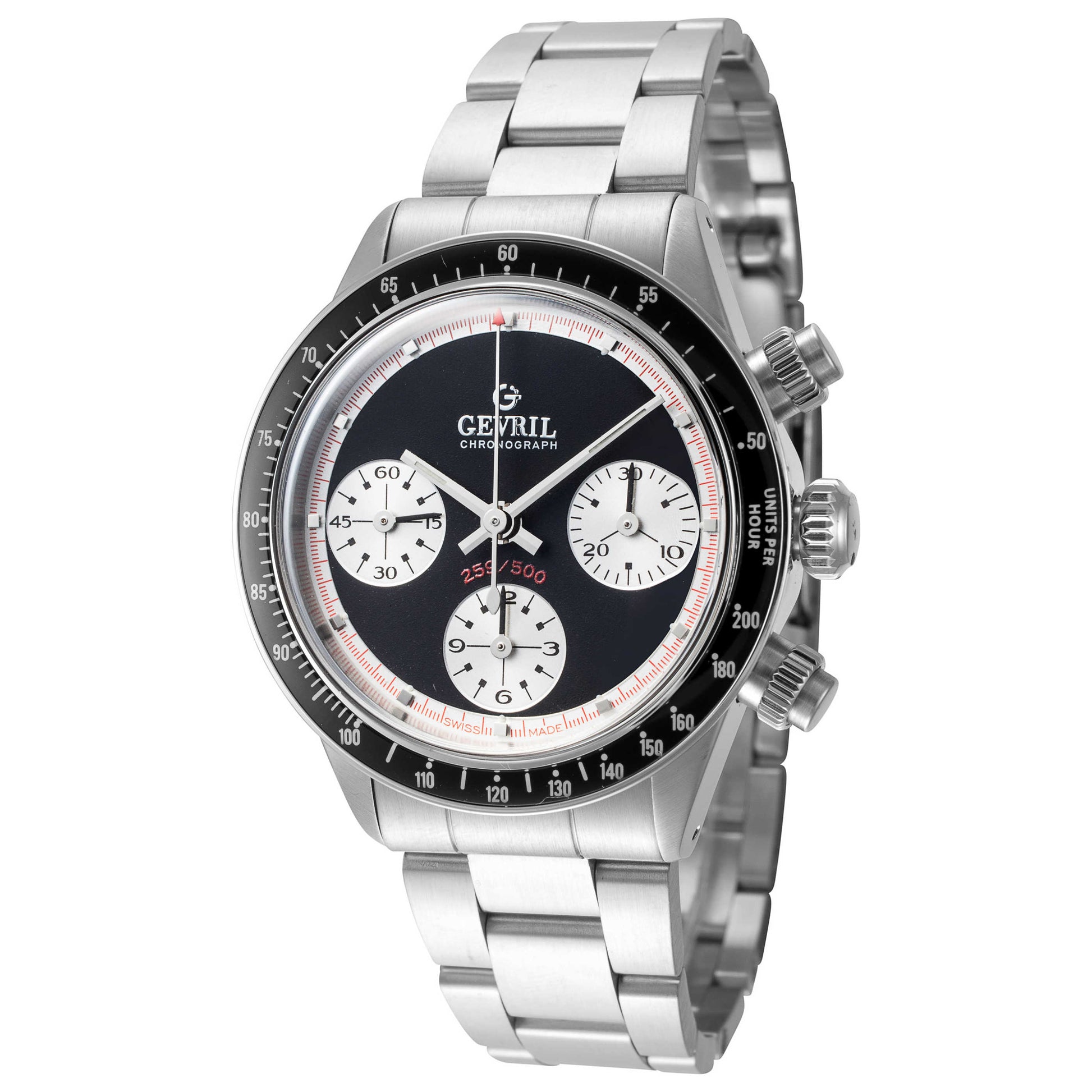 Front view of Gevril Tribeca Men's Automatic Watch A508ANAA-NA-BMA5