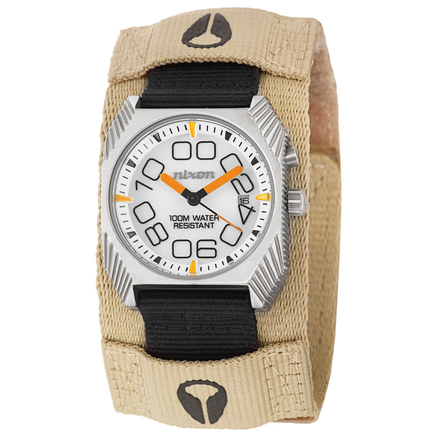 Front view of Nixon The Operative Men's Japanese Quartz (Battery-Powered) Watch A515403-00