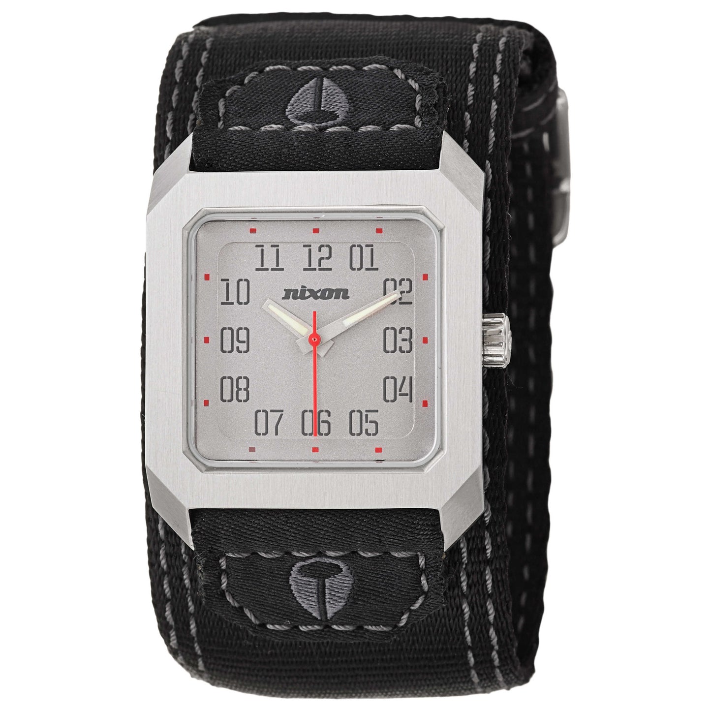 Front view of Nixon The Agent Men's Japanese Quartz (Battery-Powered) Watch A560130-00