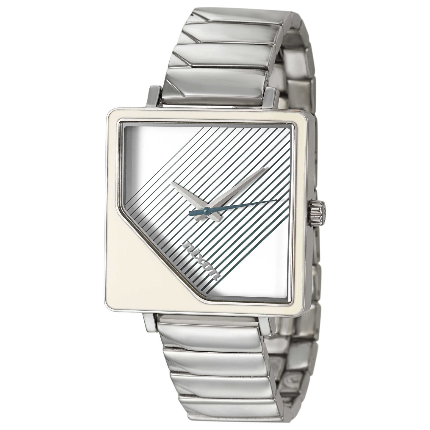 Front view of Nixon The Metric Women's Japanese Quartz (Battery-Powered) Watch A589100-00