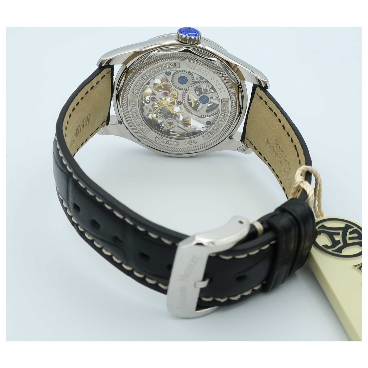 Armand Nicolet LR8 Men's Manual-Wind Watch A622AAA-NRP713NR2-SD - Image #2