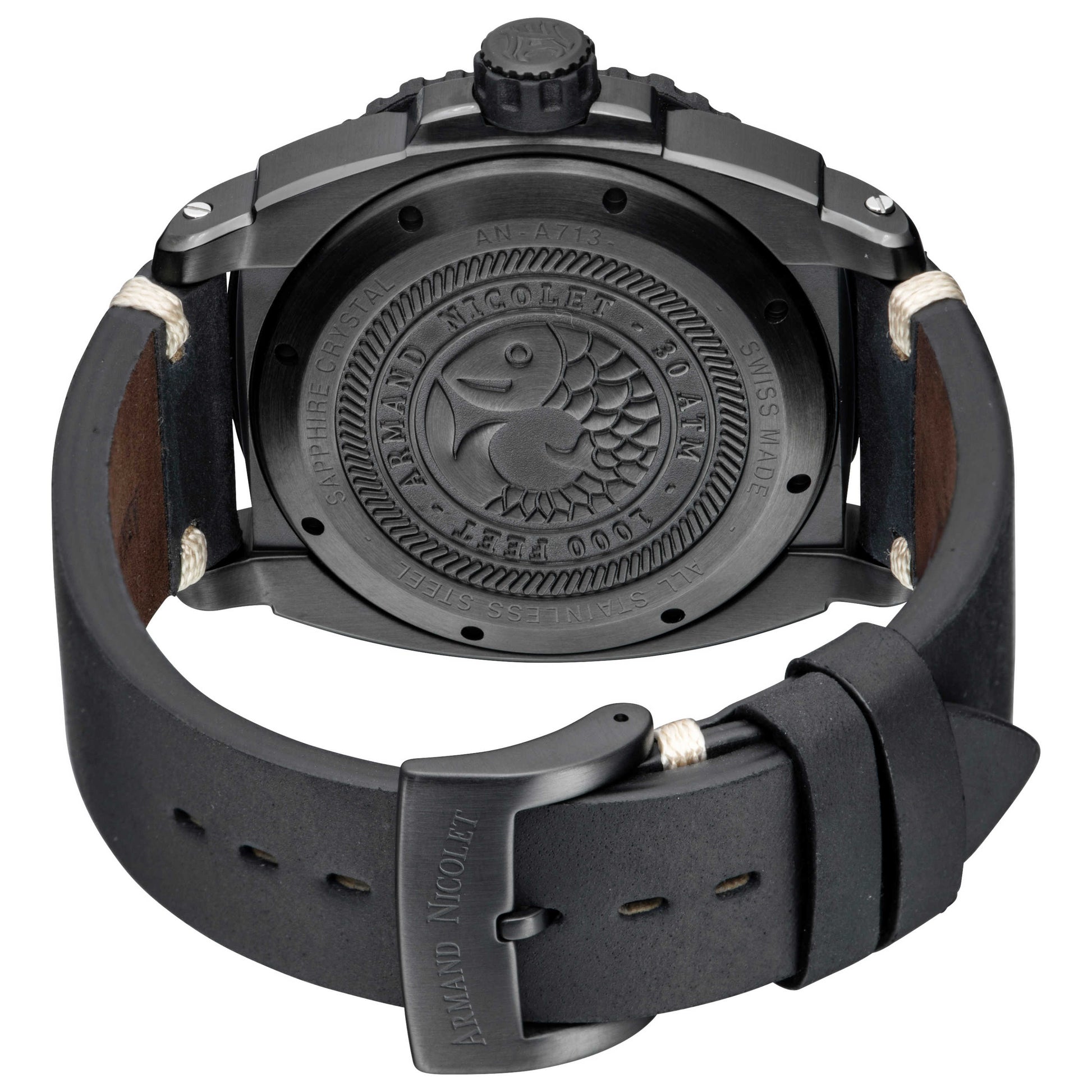 Armand Nicolet Analog Men's Watch A713MQN-NR-PK4140NR - Image #2