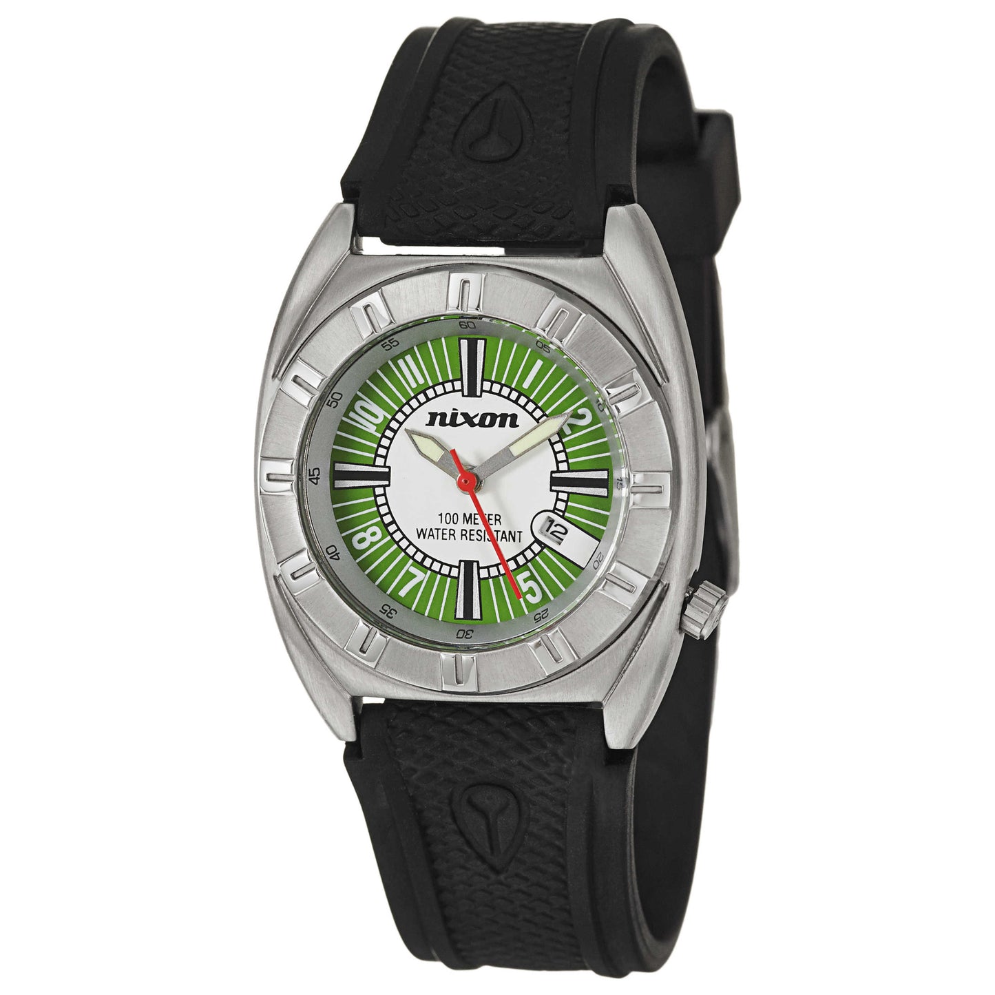 Front view of Nixon The Gearhead Men's Japanese Quartz (Battery-Powered) Watch A736