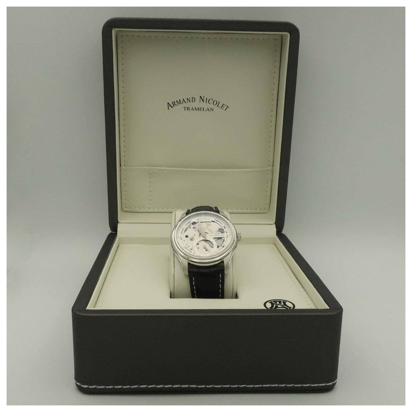 Armand Nicolet L14 Men's Manual-Wind Watch A750AAA-AG-P713NR2 - Image #6