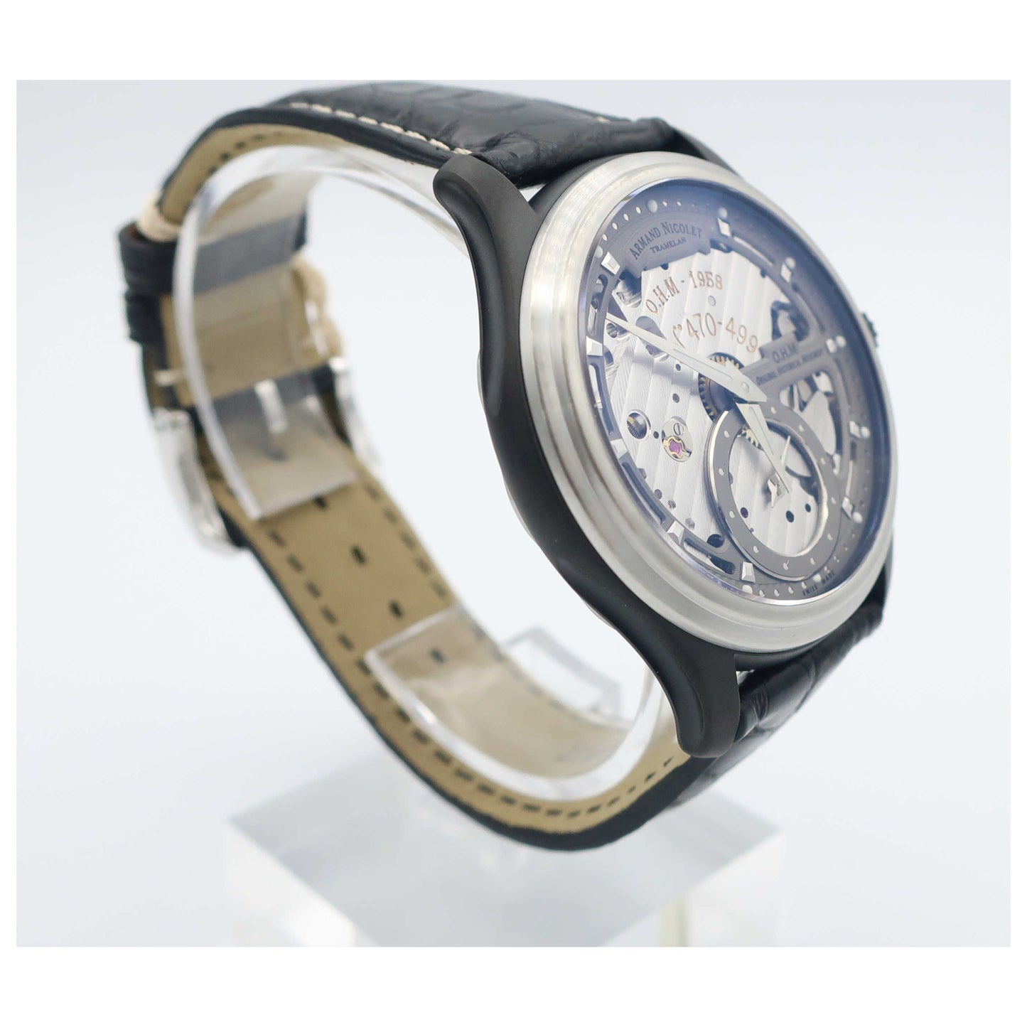Armand Nicolet L14 Men's Manual-Wind Watch A750ANA-GRP713NR2-SD - Image #3