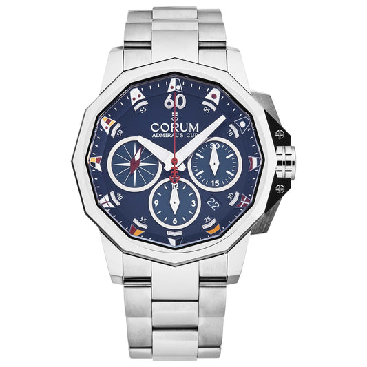 Front view of Corum Admiral Cup Men's Automatic Watch A753/04237