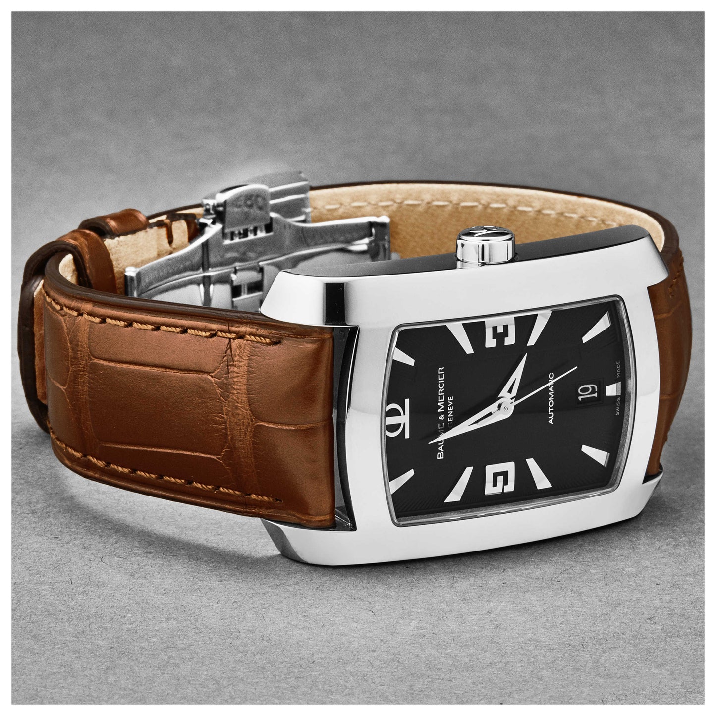 Baume and Mercier Hampton Milleis Men's Automatic Watch A8483 - Image #4