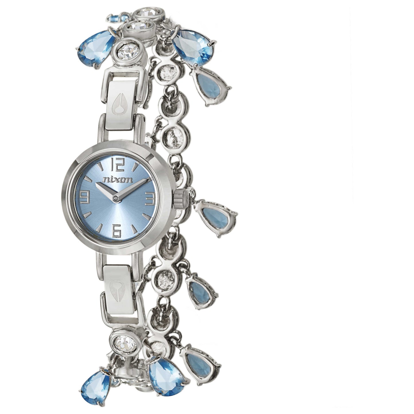 Front view of Nixon The Crystal Women's Japanese Quartz (Battery-Powered) Watch A879300-00