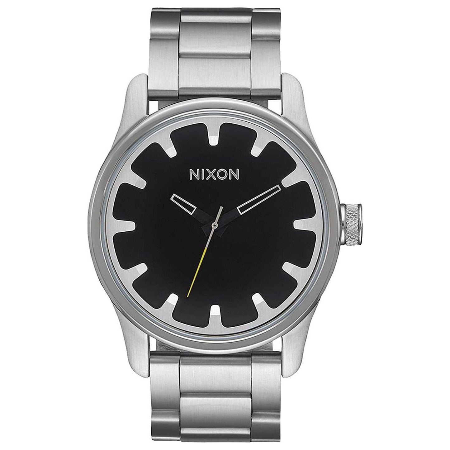 Front view of Nixon Driver Men's Japanese Quartz (Battery-Powered) Watch A979000-00