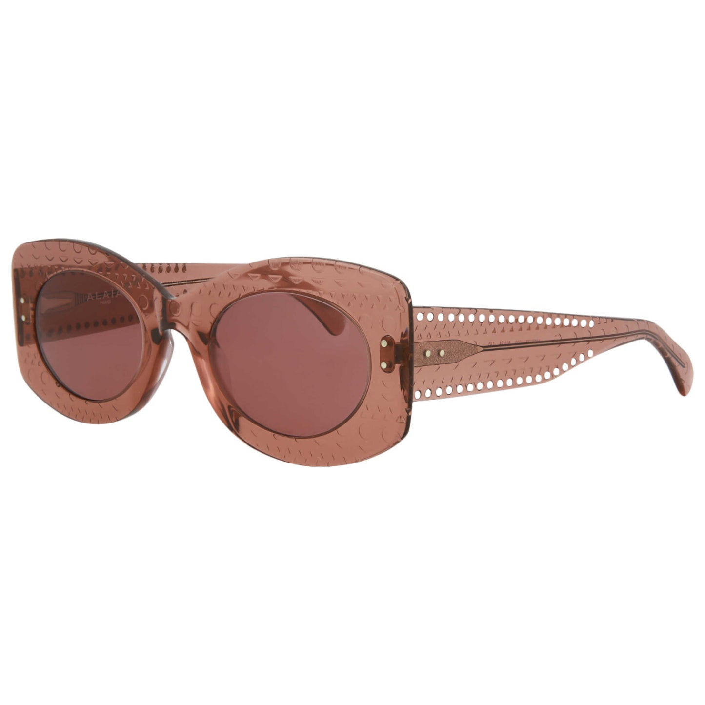 Front view of Alaia Novelty Women's Sunglasses AA0013S-30006201-003