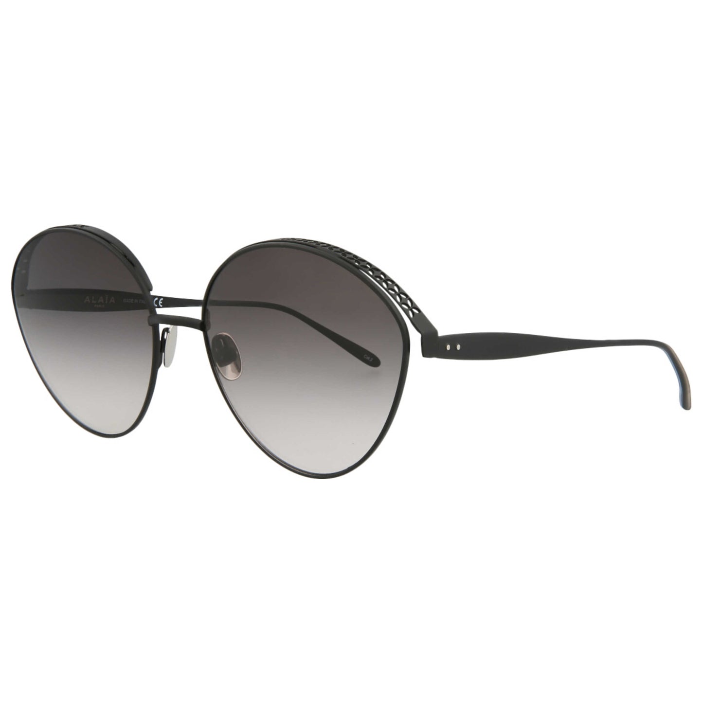 Front view of Alaia Novelty Women's Sunglasses AA0022S-30007238-001