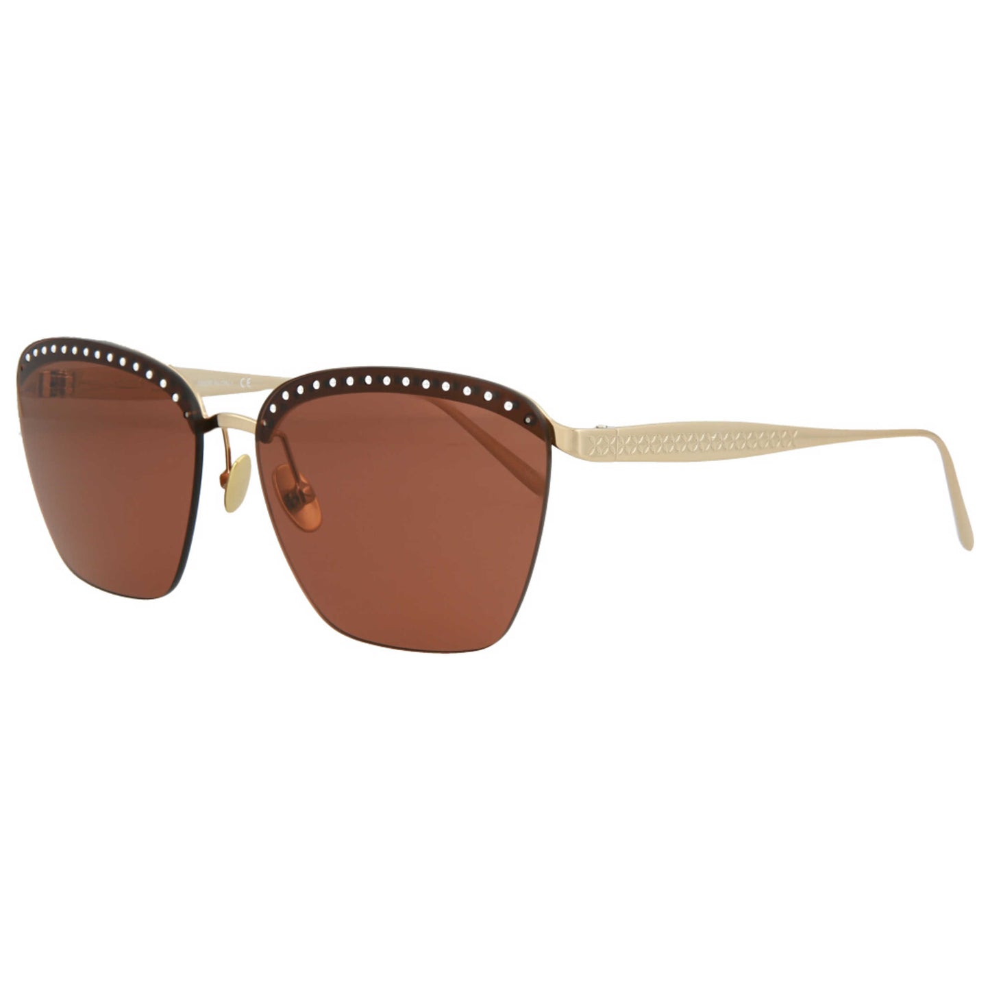 Front view of Alaia Novelty Women's Sunglasses AA0039S-30008455-002