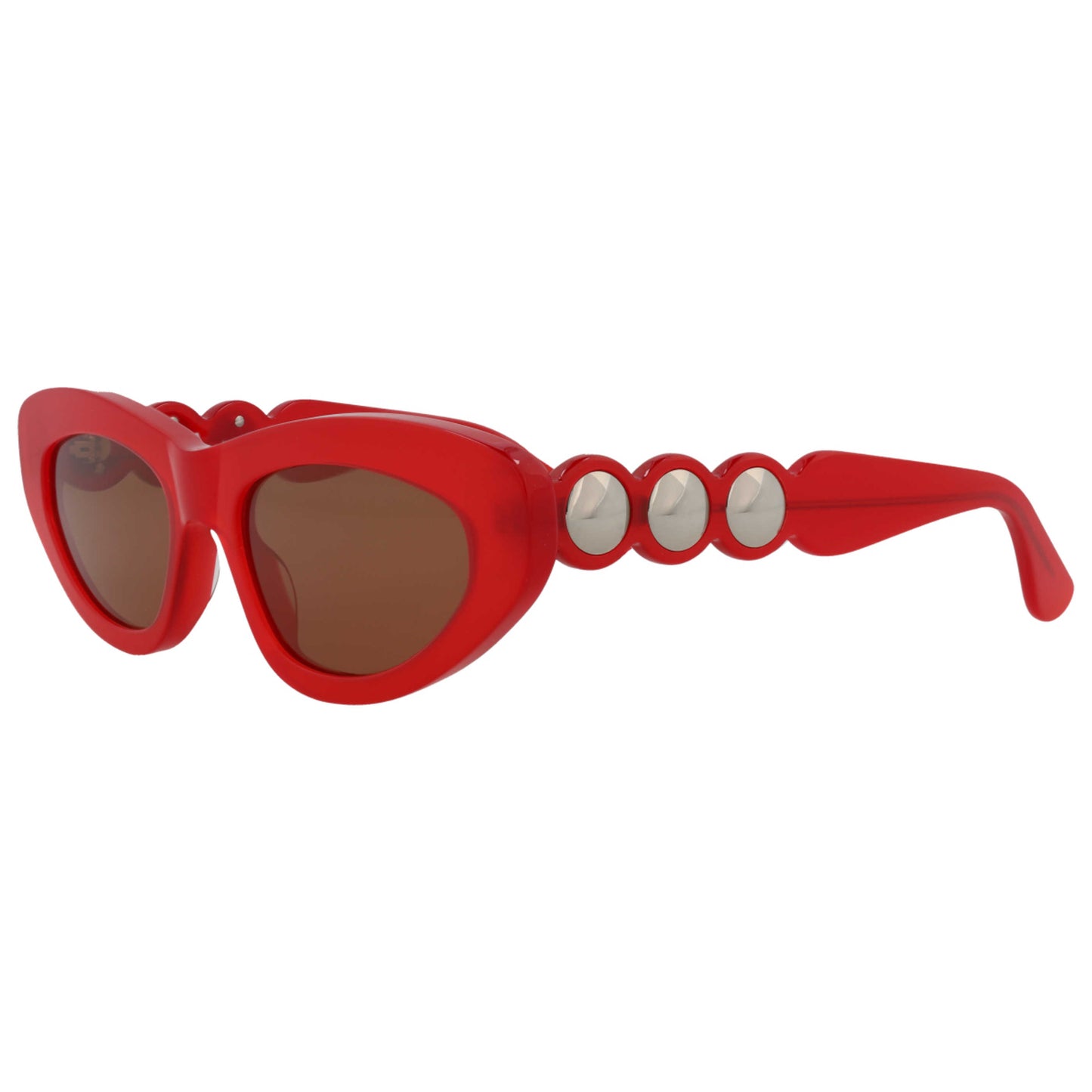Front view of Alaia Novelty Women's Sunglasses AA0058S-30012187-003