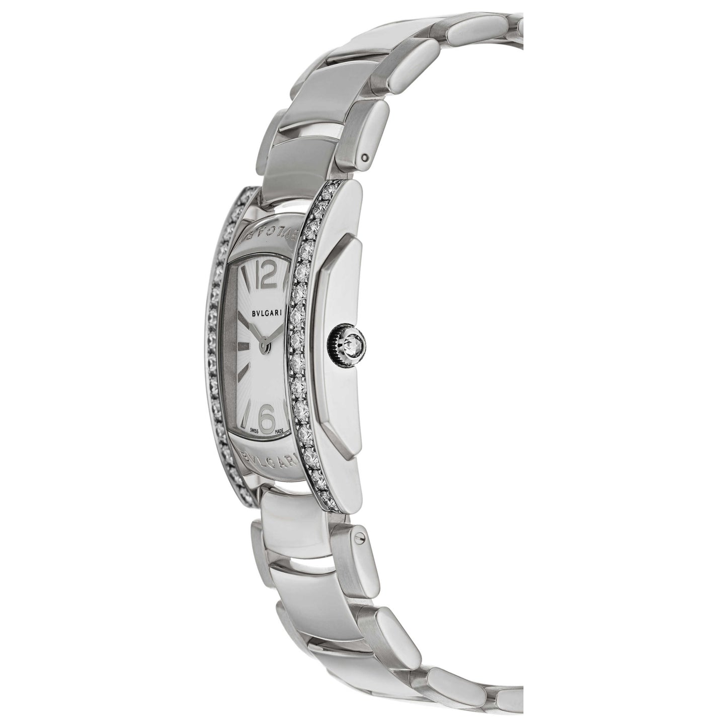 Bulgari Assioma Women's Swiss Quartz (Battery-Powered) Watch AAW31WGD1G - Image #4