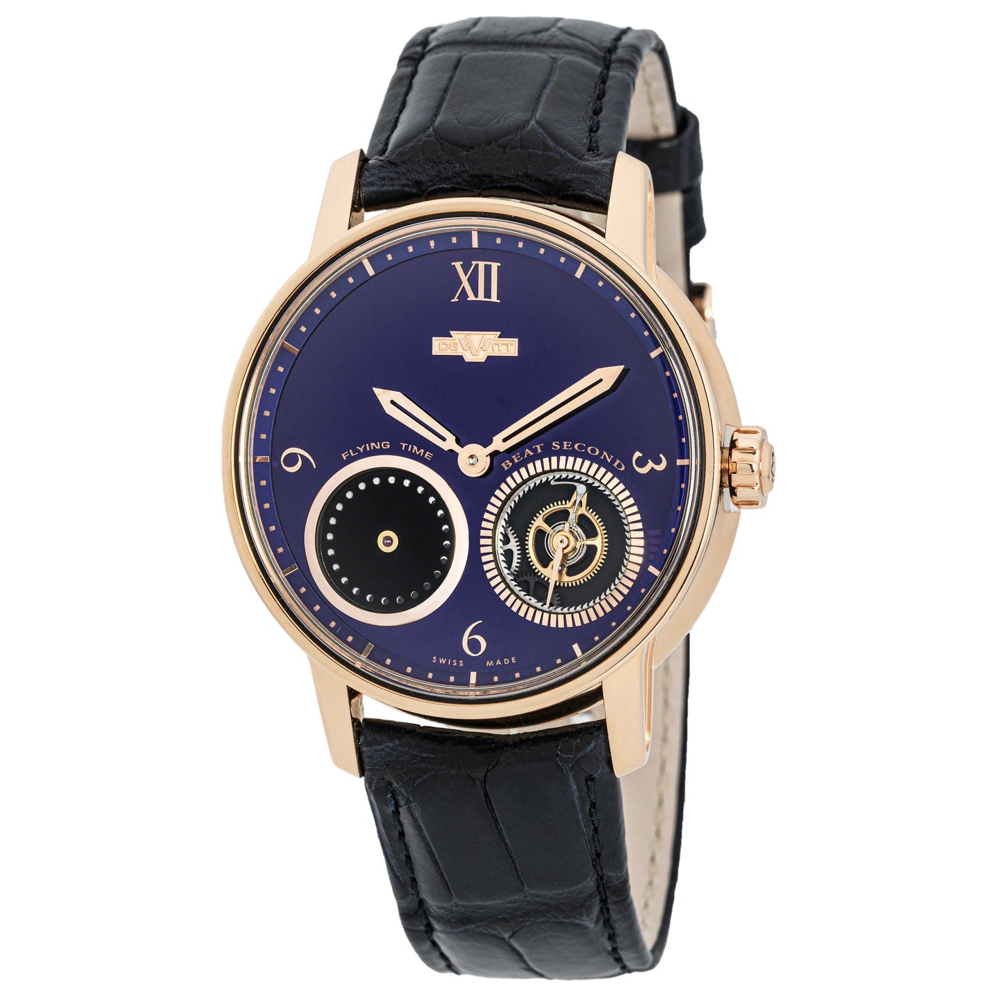 Front view of DeWitt Academia Out of Time Men's Automatic Watch AC.OUT.003