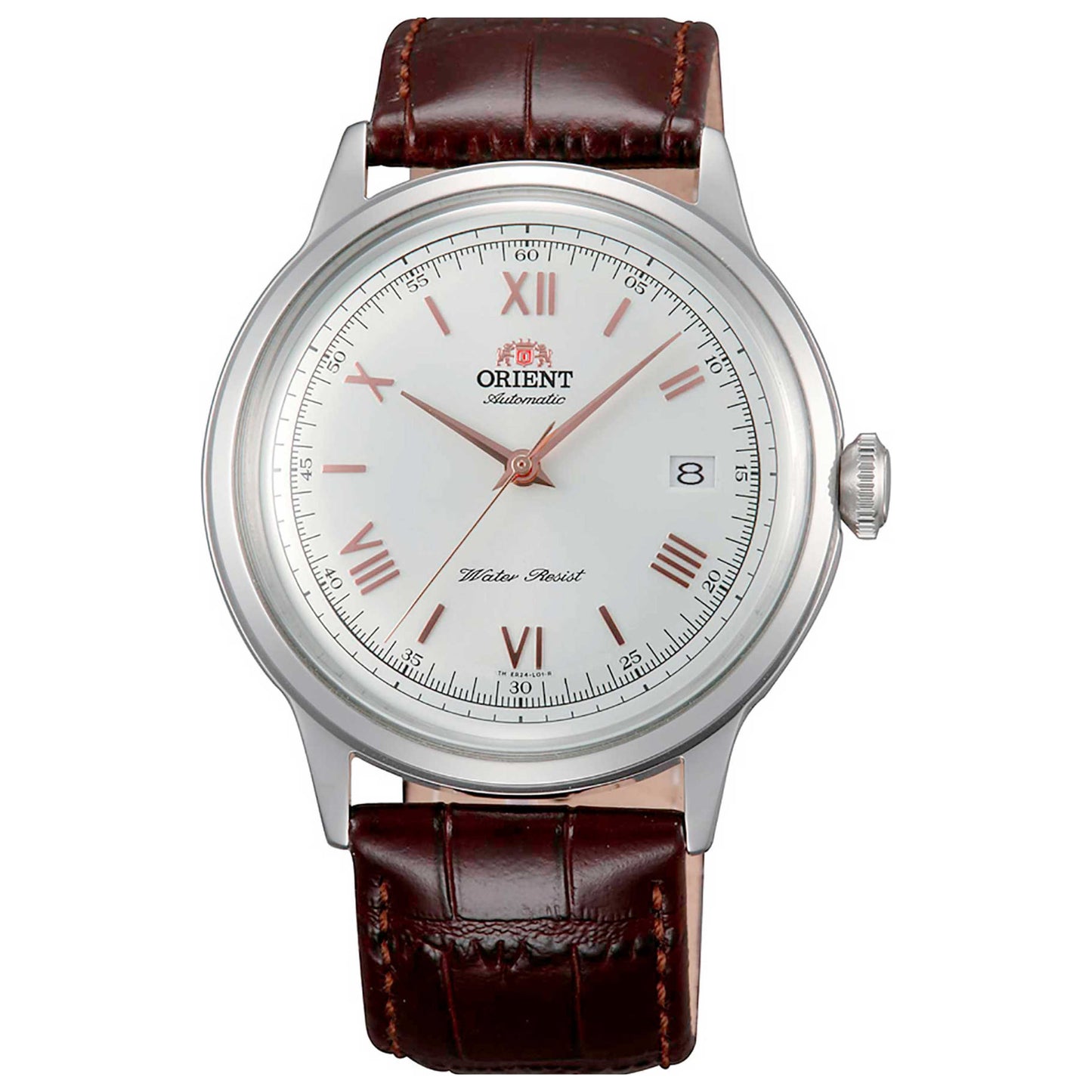 Front view of Orient Classic Bambino V2 Men's Automatic Watch AC00008W