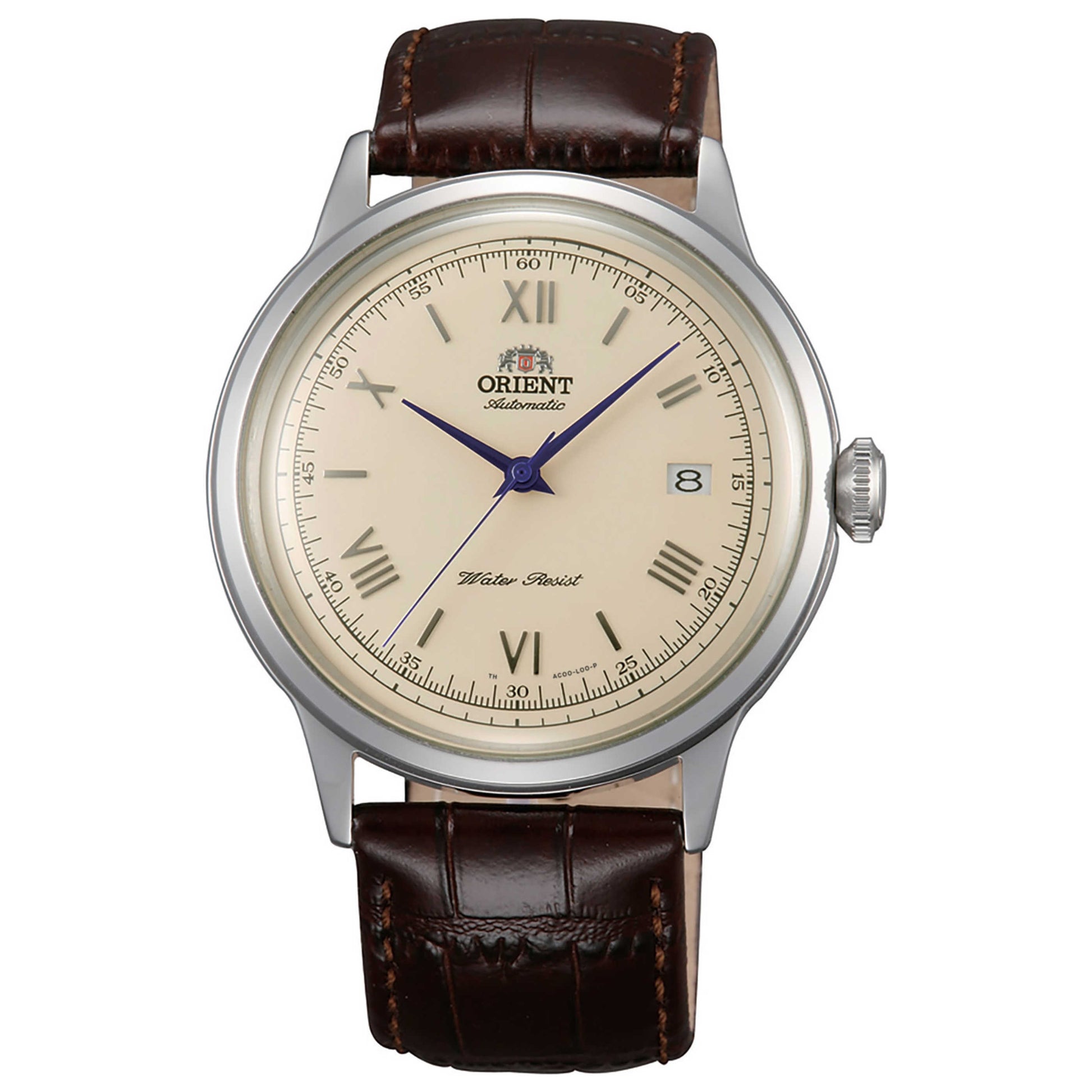 Front view of Orient Bambino V2 Men's Automatic Watch AC00009N