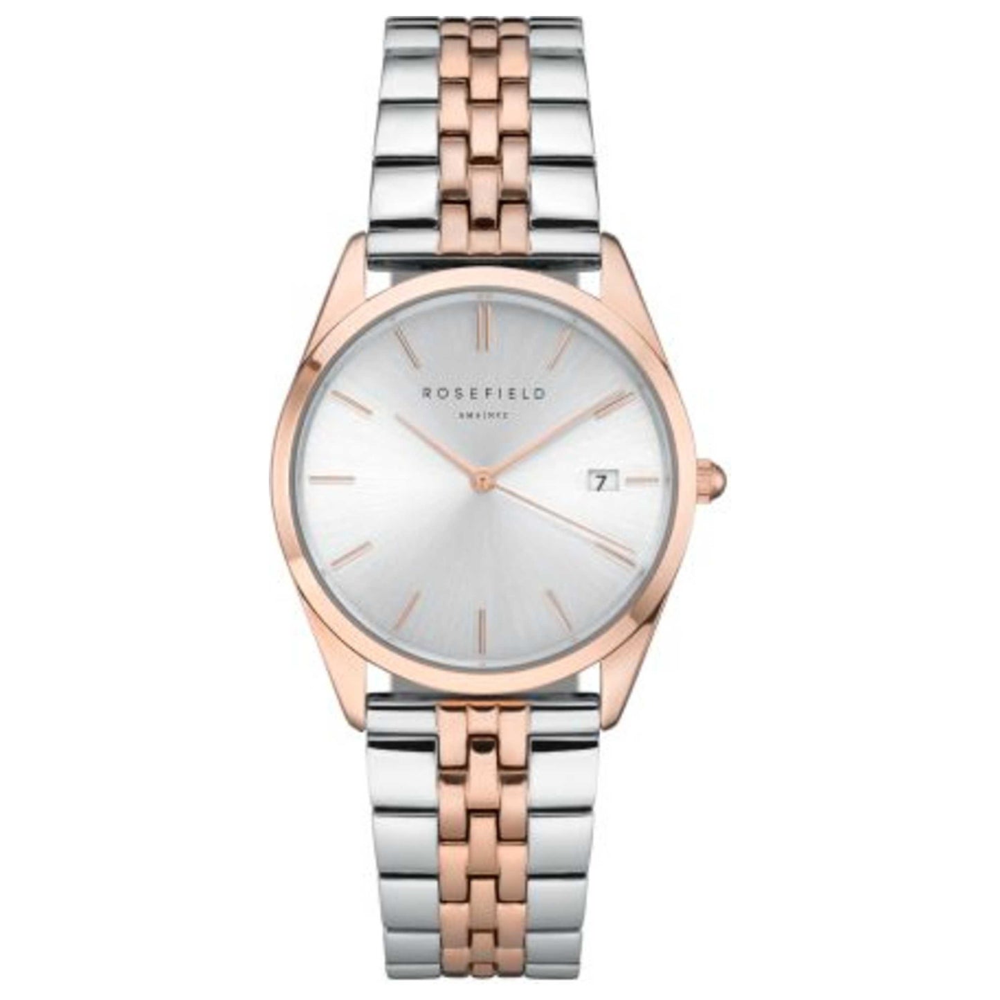 Front view of Rosefield Ace Women's Quartz Watch ACSRD-A06