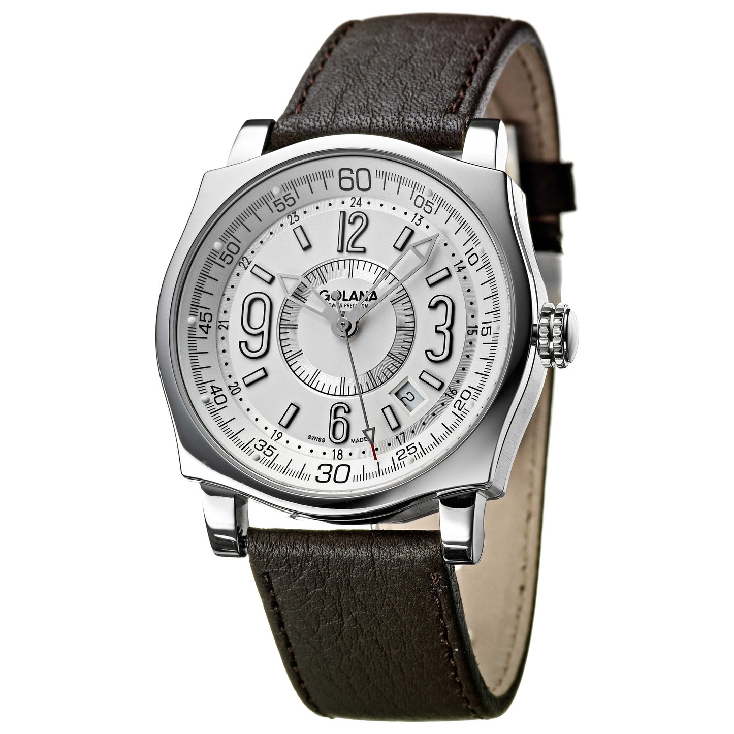 Front view of Golana Swiss Advanced Pro 100 Men's Watch AD100-3