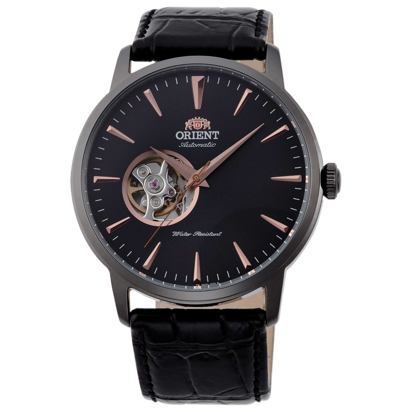 Front view of Orient Classic Men's Automatic Watch AG02001B