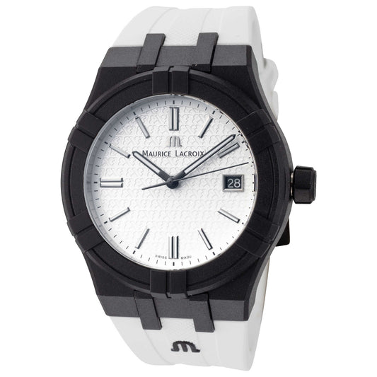 Front view of Maurice Lacroix Aikon #Tide Men's Quartz Watch AI2008-00YZ1-000-0