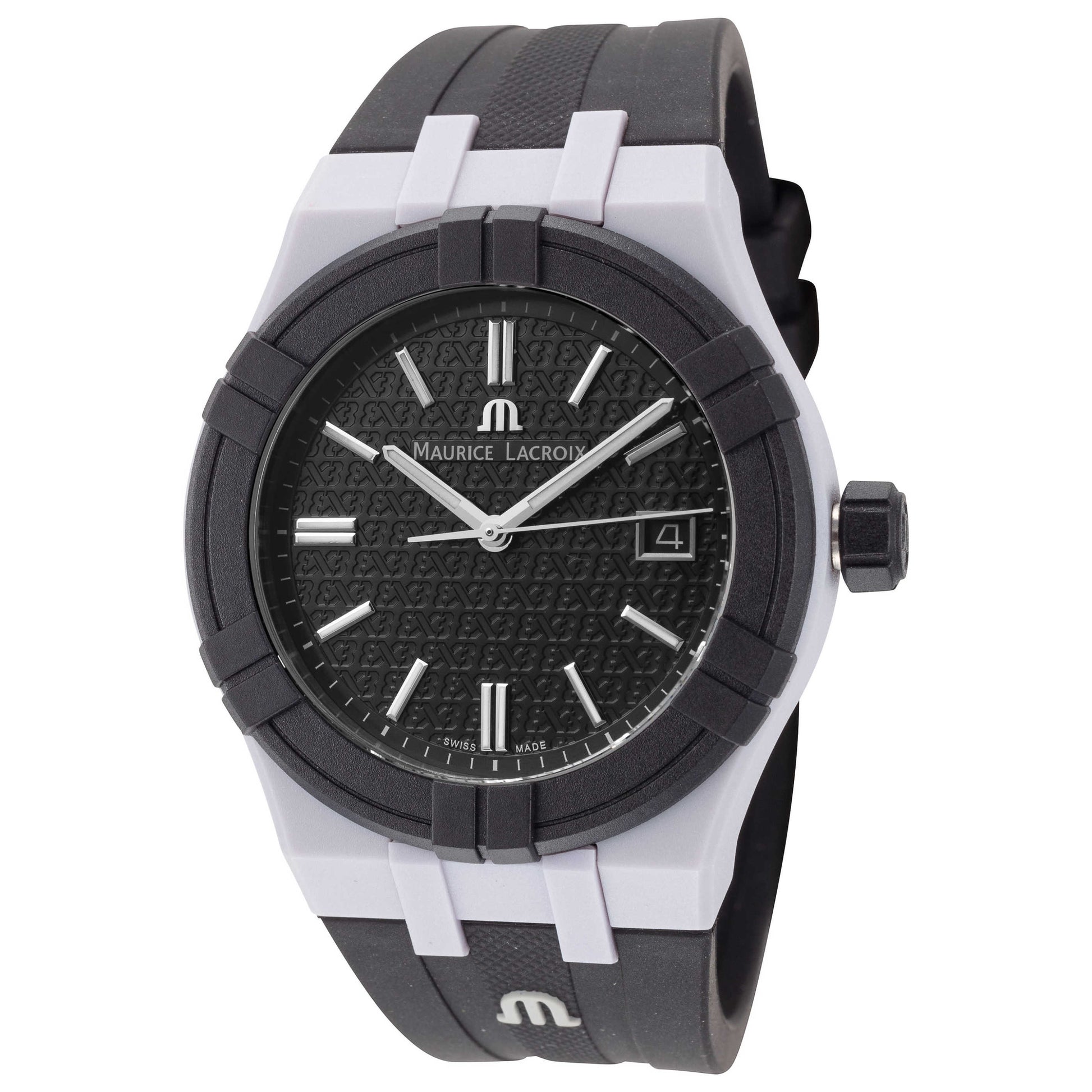 Front view of Maurice Lacroix Aikon #Tide Men's Quartz Watch AI2008-20YZ0-200-0