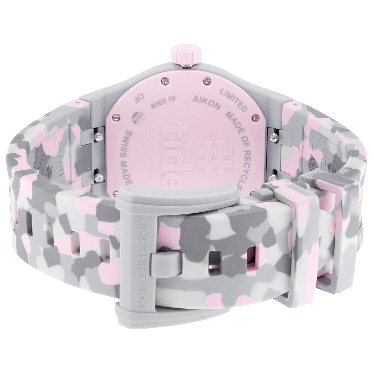 Back view of Maurice Lacroix Aikon #Tide Men's Quartz Watch AI2008-2992Z-000-0