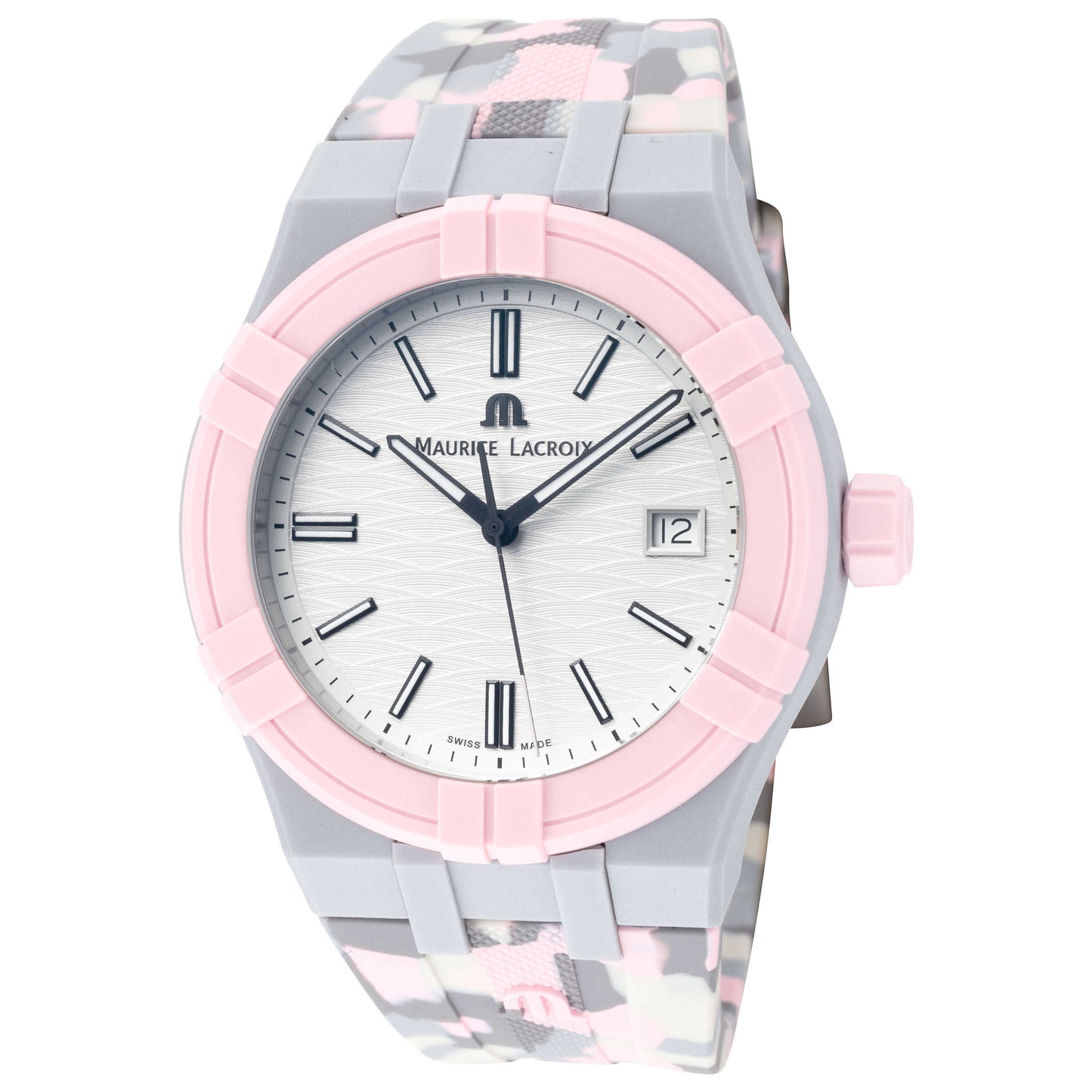 Front view of Maurice Lacroix Aikon #Tide Men's Quartz Watch AI2008-2992Z-000-0