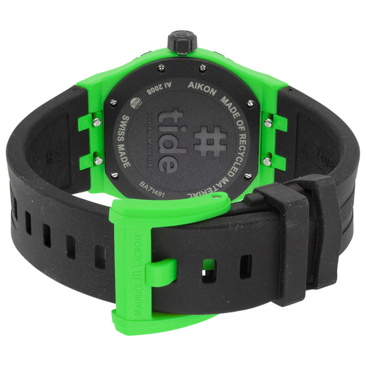 Back view of Maurice Lacroix Aikon #Tide Men's Quartz Watch AI2008-70070-300-0