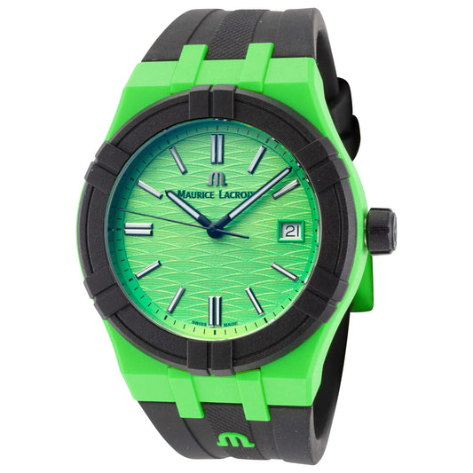 Front view of Maurice Lacroix Aikon #Tide Men's Quartz Watch AI2008-70070-300-0