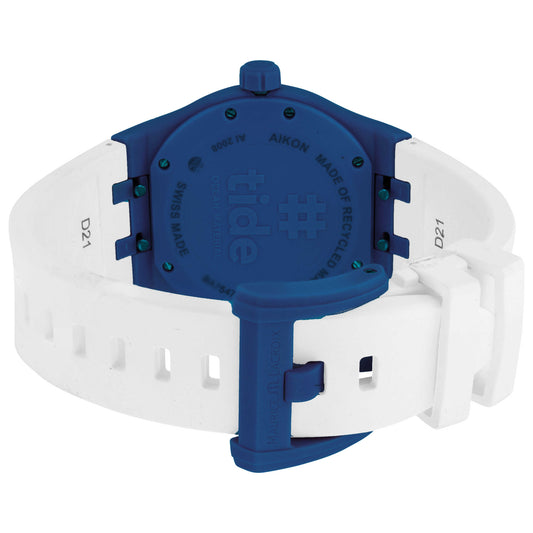 Back view of Maurice Lacroix Aikon #Tide Men's Quartz Watch AI2008-BBB11-300-0