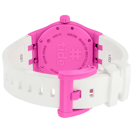 Back view of Maurice Lacroix Aikon #Tide Unisex Quartz Watch AI2008-FFFF1-3A0-0