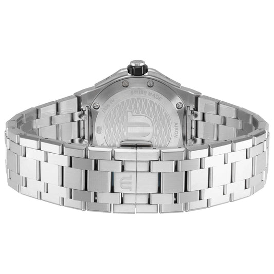 Back view of Maurice Lacroix Aikon Venturer Men's Automatic Watch AI6057-SSL2F-330-A