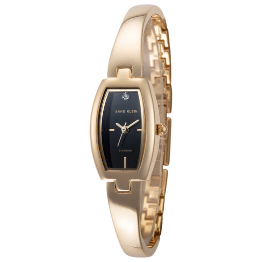 Front view of Anne Klein Fashion Women's Quartz Watch AK-1540BKGB