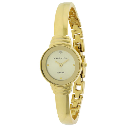 Front view of Anne Klein Dress Women's Quartz Watch AK-2558CHGB
