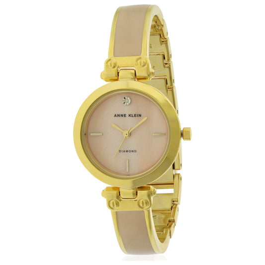 Front view of Anne Klein Dress Women's Quartz Watch AK-2694PKGB