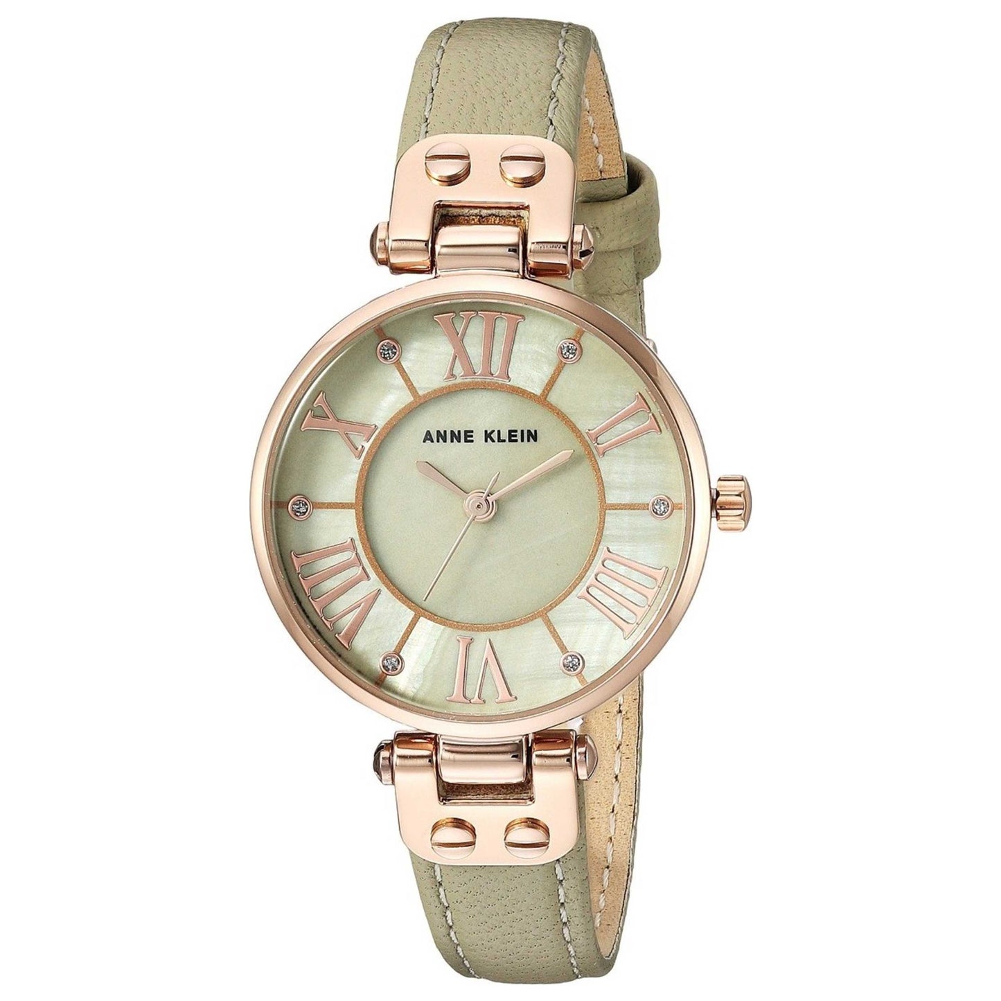 Front view of Anne Klein Dress Women's Quartz Watch AK-2718RGSA