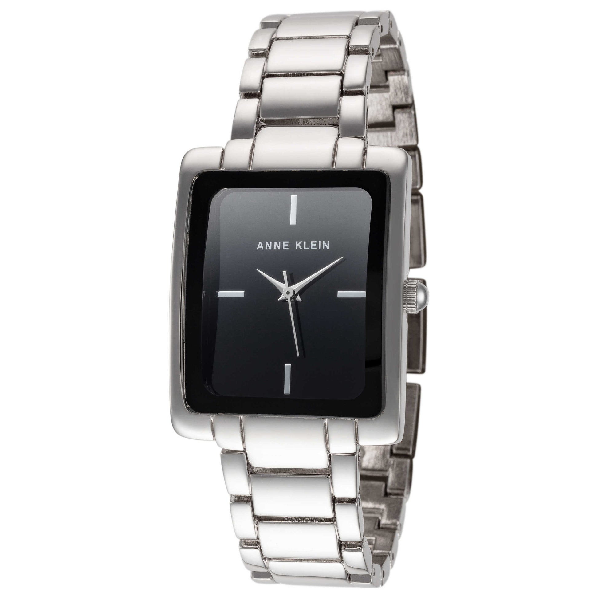 Front view of Anne Klein Fashion Women's Quartz Watch AK-2995BKSV