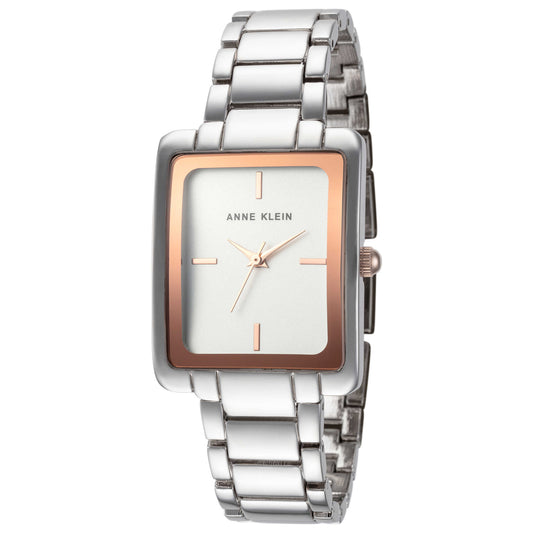 Front view of Anne Klein Fashion Women's Quartz Watch AK-2995SVRT