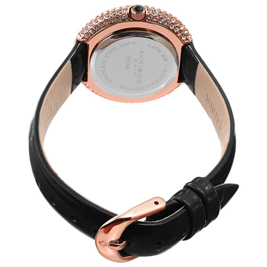 Akribos Xxiv Women's Quartz Watch AK1049BKR - Image #2