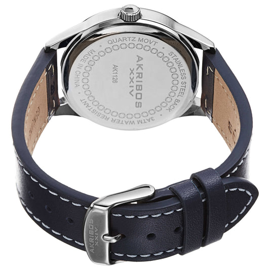 Akribos Xxiv Men's Quartz Watch AK1126SSBU - Image #2
