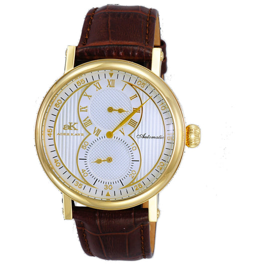 Front view of Adee Kaye Men's Automatic Watch AK5665-MGSV