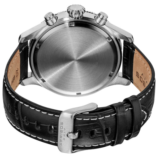 Akribos Xxiv Men's Quartz Watch AK575BK - Image #2