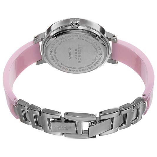 Akribos Xxiv Classic Women's Quartz Watch AK762SSPK - Image #2