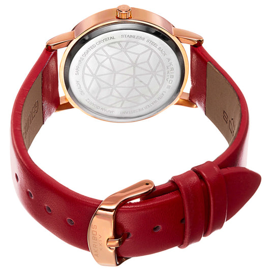 Akribos Xxiv Women's Quartz Watch AK791RD - Image #2