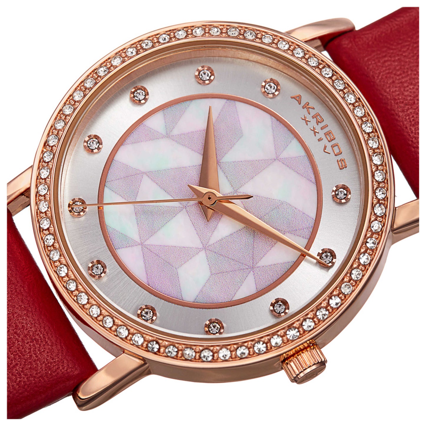 Akribos Xxiv Women's Quartz Watch AK791RD - Image #5