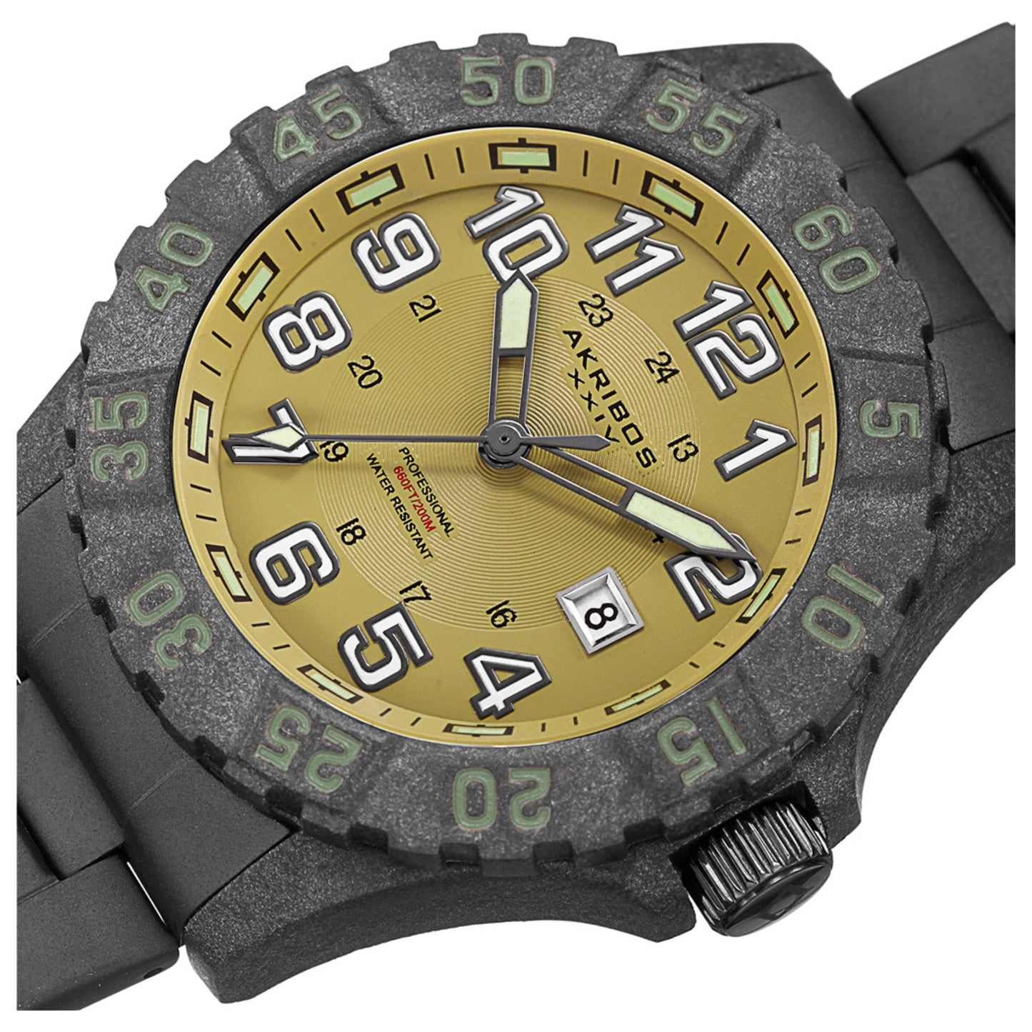 Akribos Xxiv Men's Quartz Watch AK794BK - Image #5