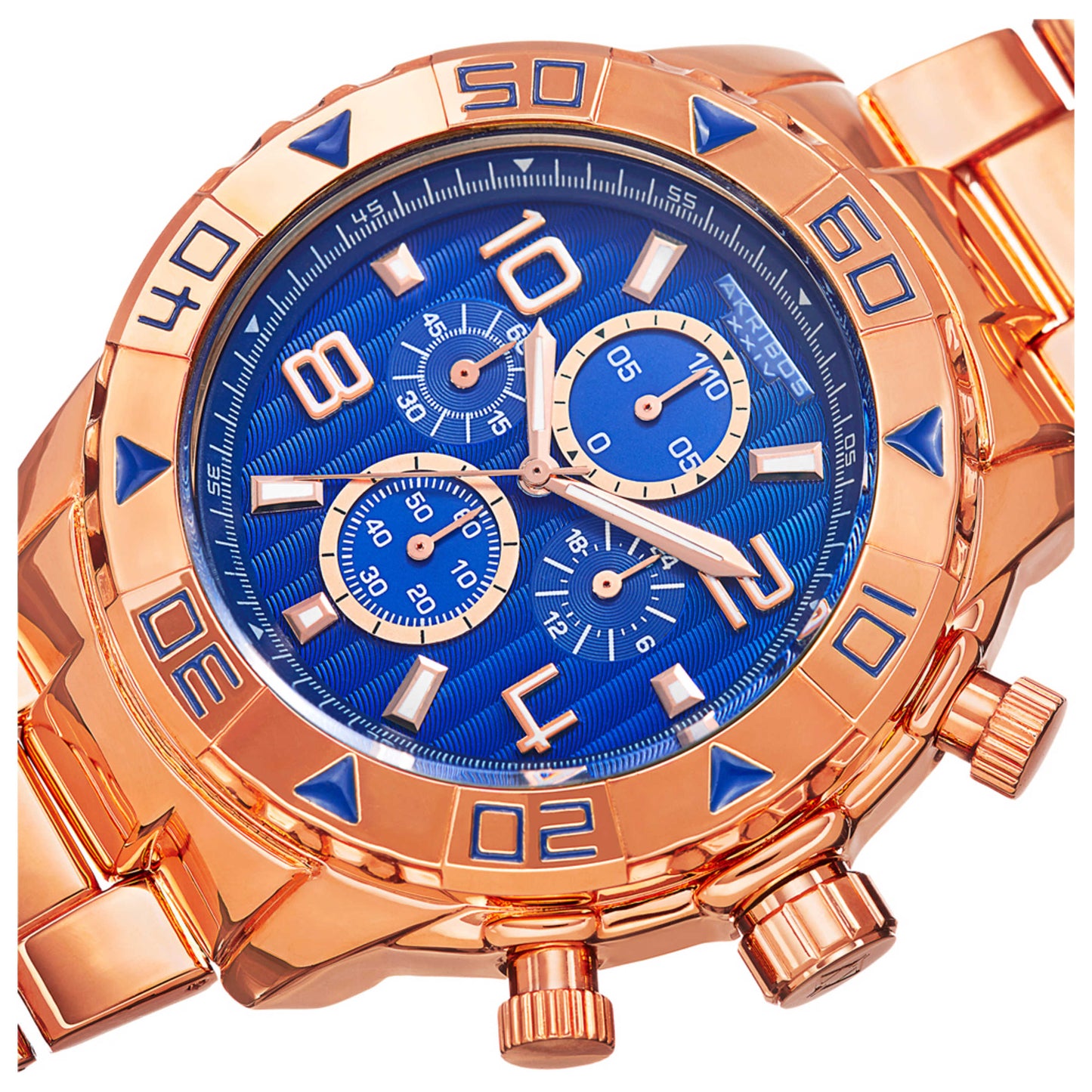 Akribos Xxiv Men's Quartz Watch AK814RGBU - Image #5